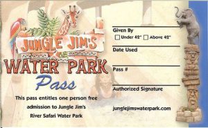 Jungle Jim’s Adventure World Coupon