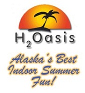 [H20asis Indoor Waterpark Logo]