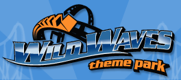 [Wild Waves Theme Park Logo]