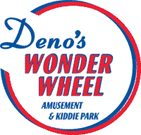 [Deno’s Wonder Wheel Amusement Park Logo]