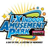 [I-X Indoor Amusement Park Logo]