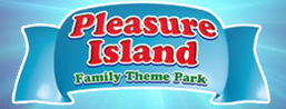 [Pleasure Island Family Theme Park Logo]