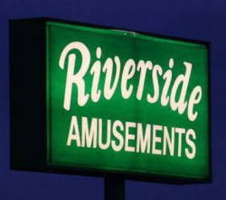 [Riverside Amusement Park Logo]